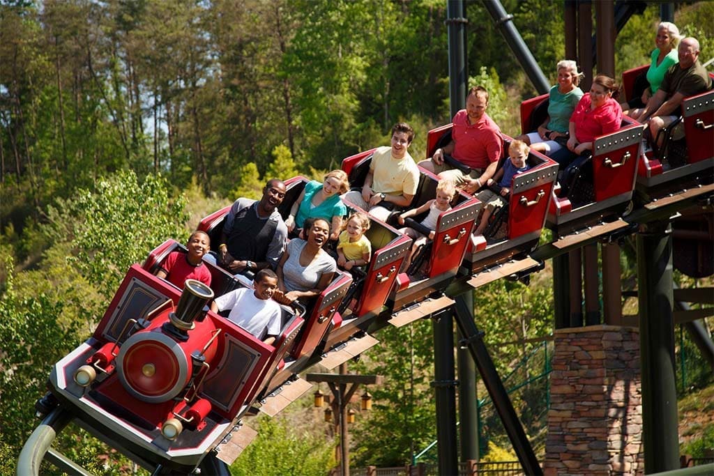 Rides at Dollywood