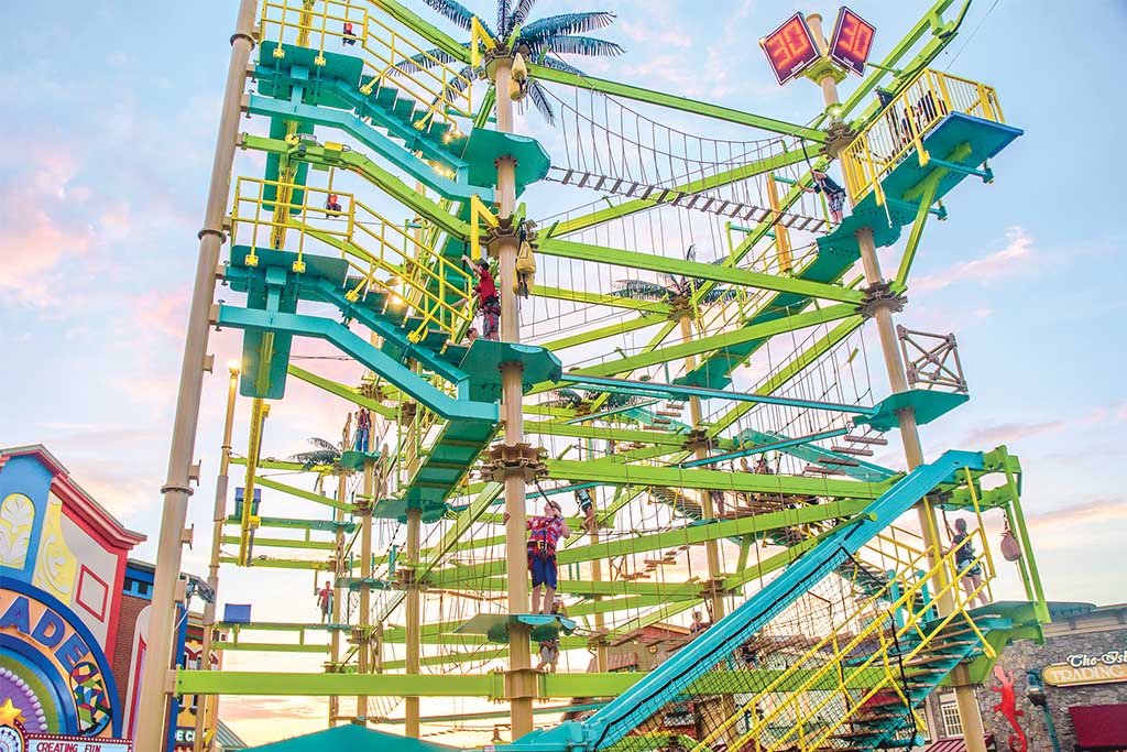 The Island Ropes Course Pigeon Forge