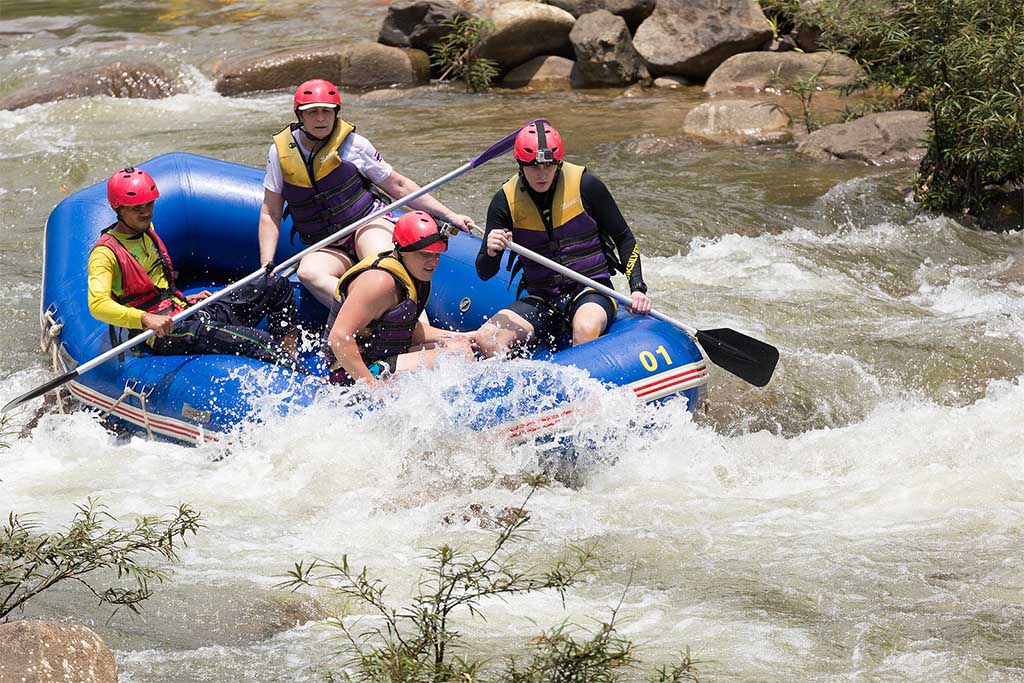Whitewater rafting near Gatlinburg and Pigeon Forge